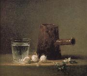Jean Baptiste Simeon Chardin, Water glass coffee pot